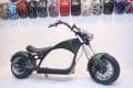 moto eléctrica harley citycoco verde